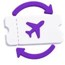 Change, cancel & rebook icon